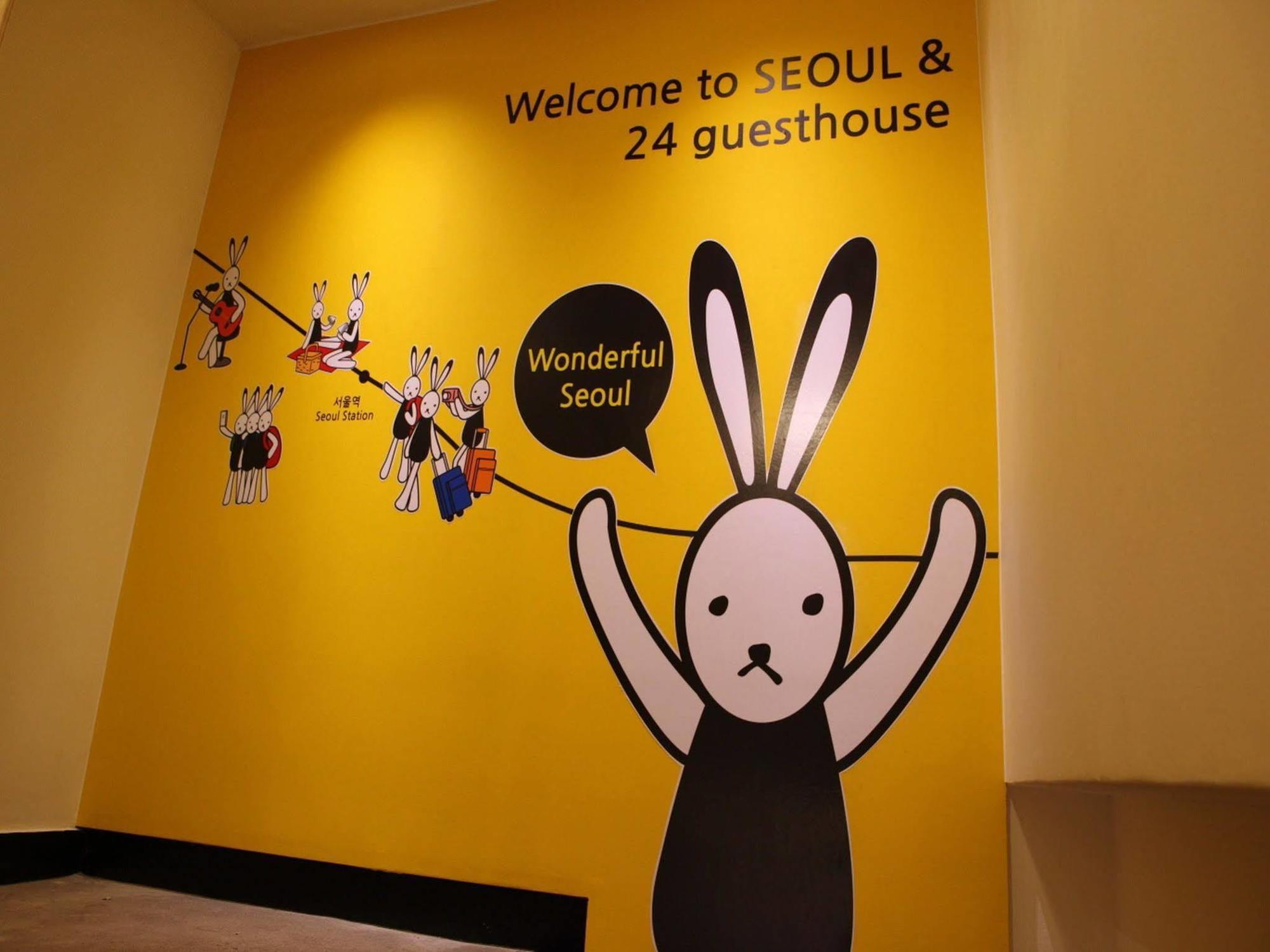 24 Guesthouse Seoul Station Premier Dış mekan fotoğraf